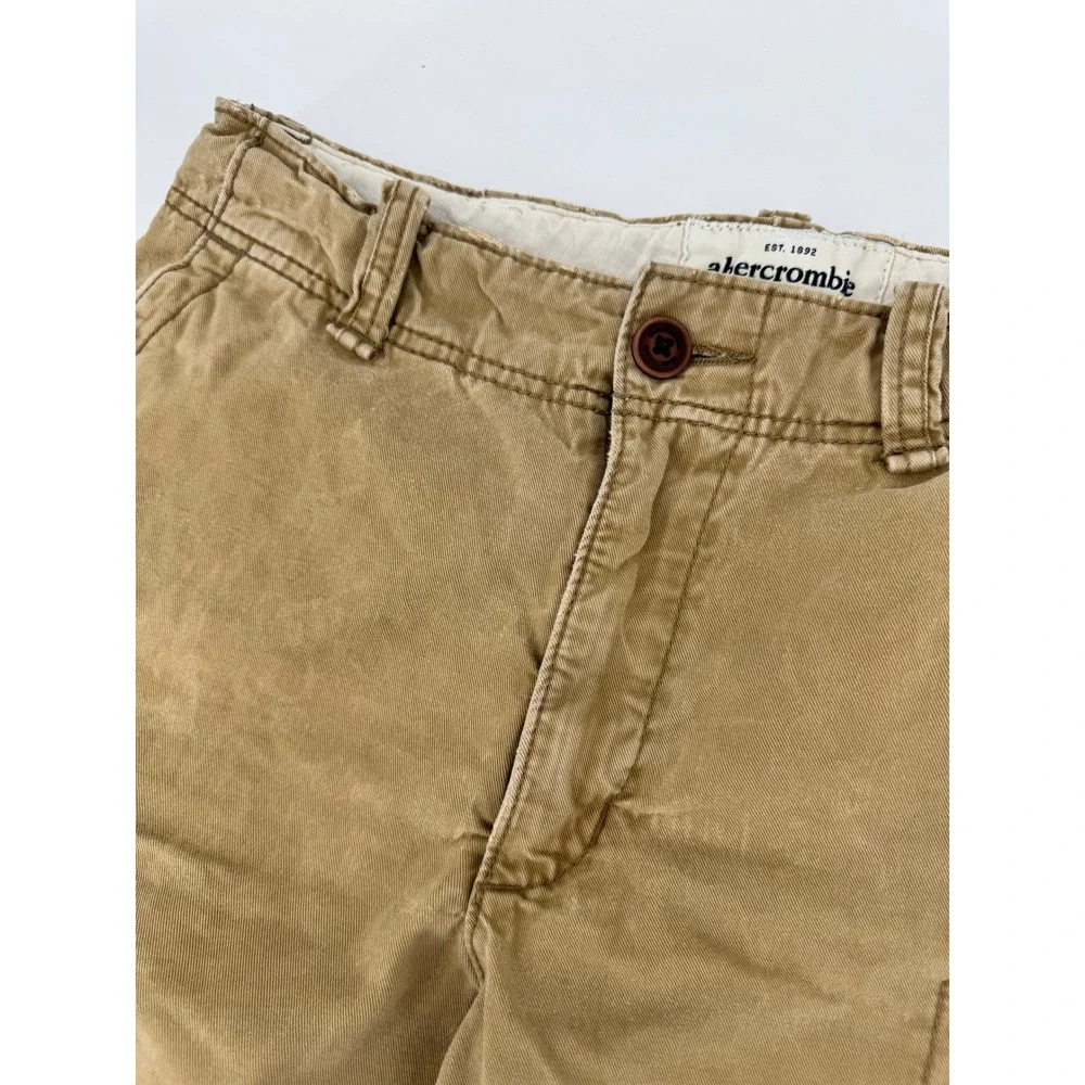 Vintage Abercrombie Cargo Shorts Size‎ 16 30x8 Cotton Utility Y2k heavy